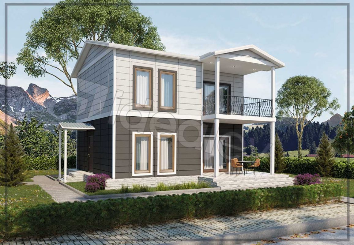 2019 Prefabrik Villa Fiyatları 1