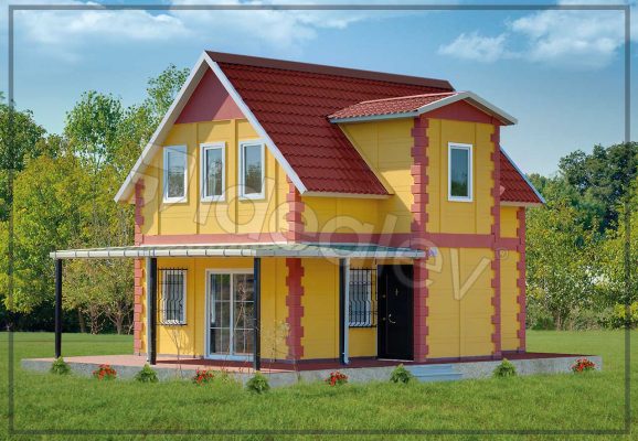 Amasya Duplex Prefabricerade hus