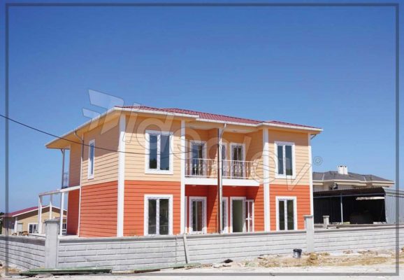 Twin Duplex Prefabriced Villa 2