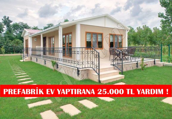 Prefabrik Ev Yaptıranlar için Aile Bakanlığından 25 Bin TL Yardım 51