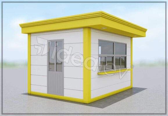 Prefabricated Security Cabin Models 4